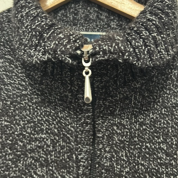 KAREN SCOTT zipped cardigan. Size M - Picture 2 of 7